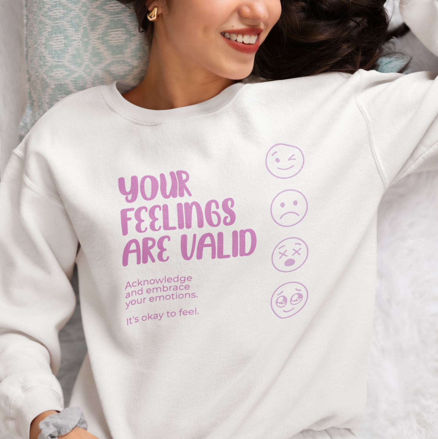 Feelings Are Valid Sweatshirt